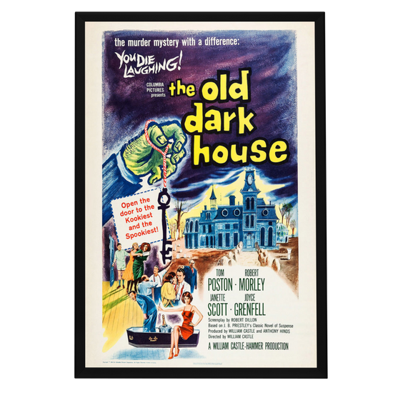 "Old Dark House" (1963) Framed Movie Poster