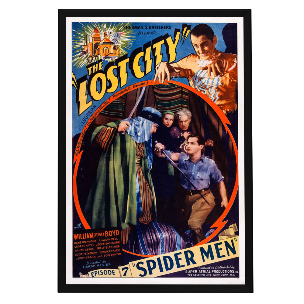 "Lost City" (1935) Framed Movie Poster