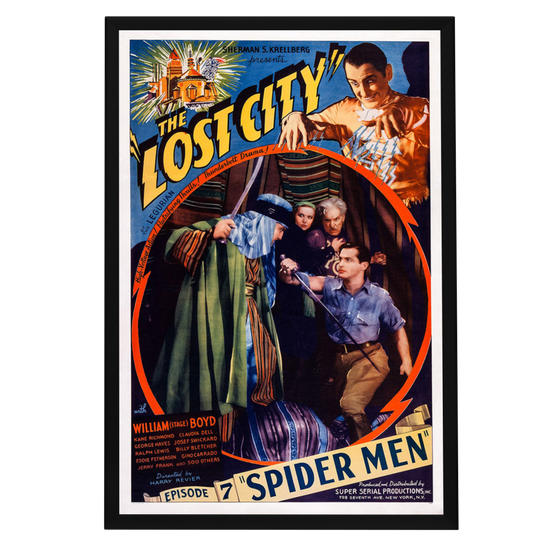 "Lost City" (1935) Framed Movie Poster