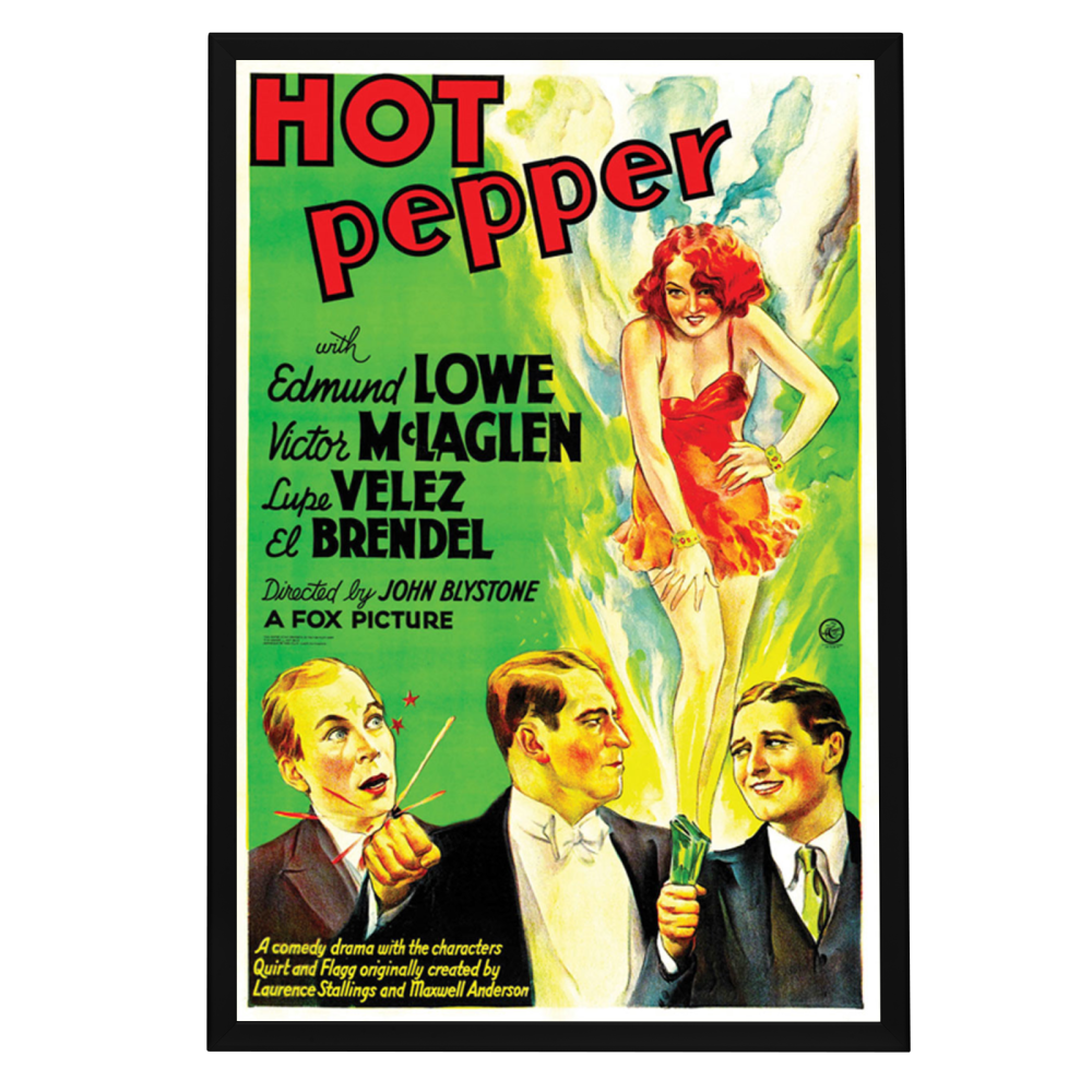 "Hot Pepper" (1933) Framed Movie Poster