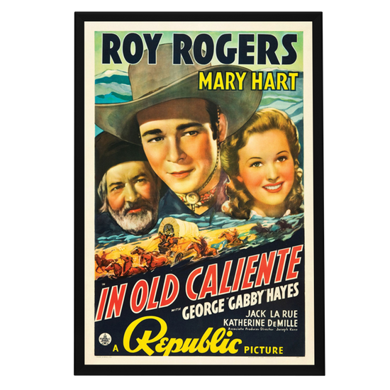 "In Old Caliente" (1939) Framed Movie Poster