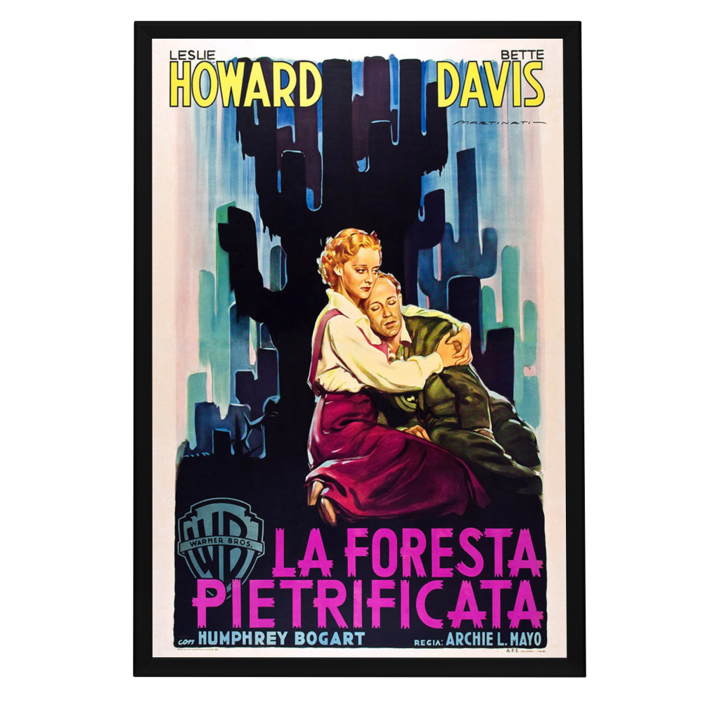 "Petrified Forest" (1936) Framed Movie Poster