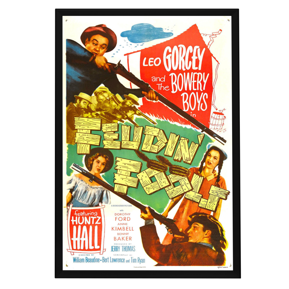 "Feudin' Fools" (1952) Framed Movie Poster