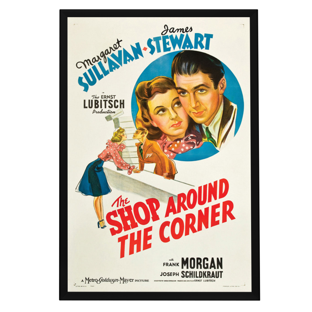 "Shop Around The Corner" (1940) Framed Movie Poster