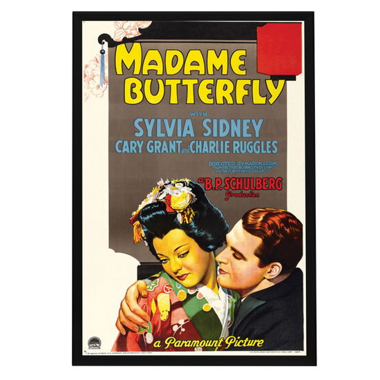 "Madame Butterfly" (1932) Framed Movie Poster