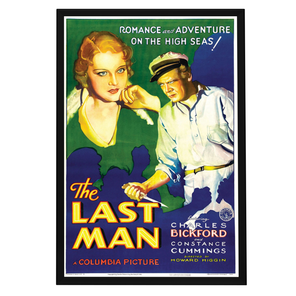 "Last Man" (1932) Framed Movie Poster