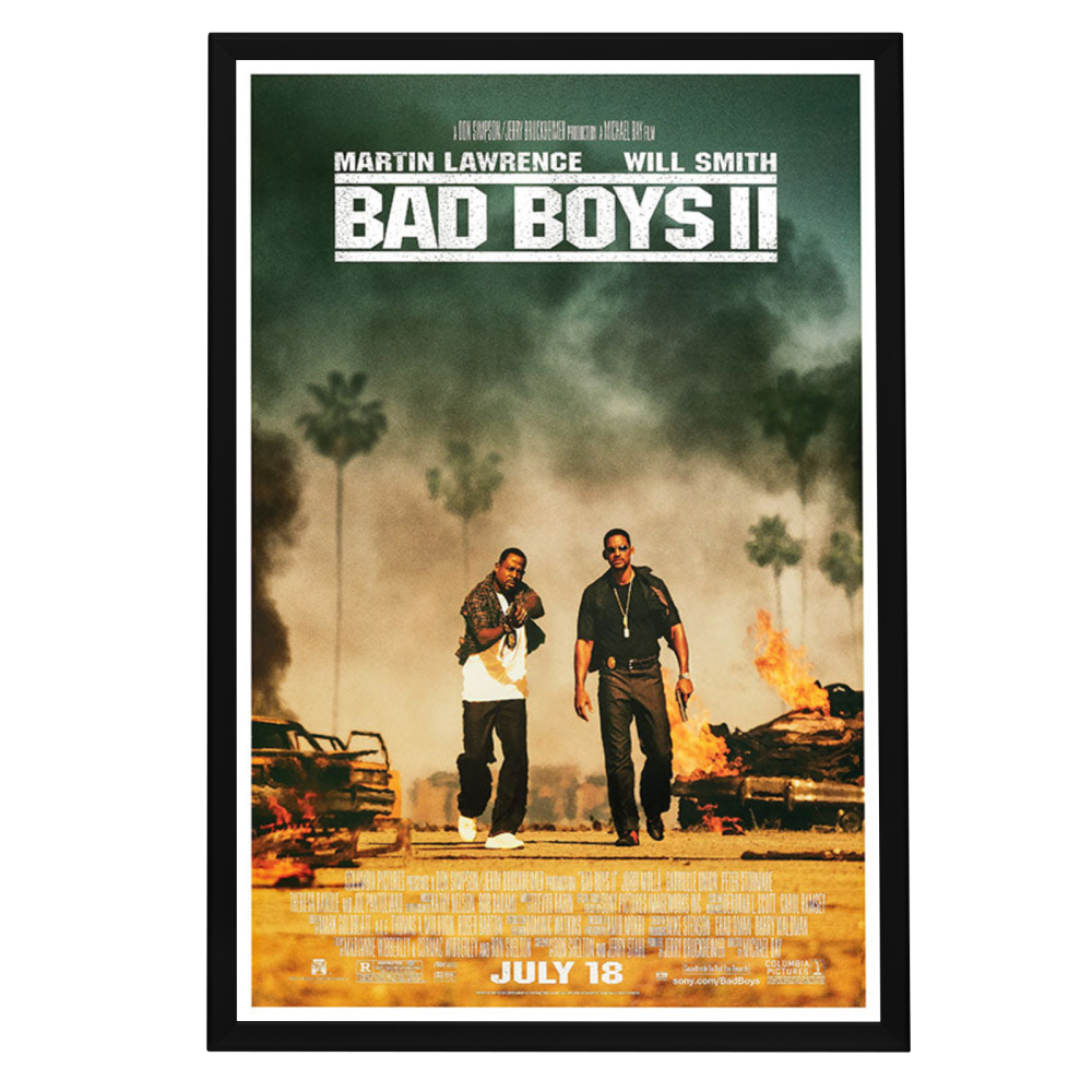 "Bad Boys II" (2003) Framed Movie Poster