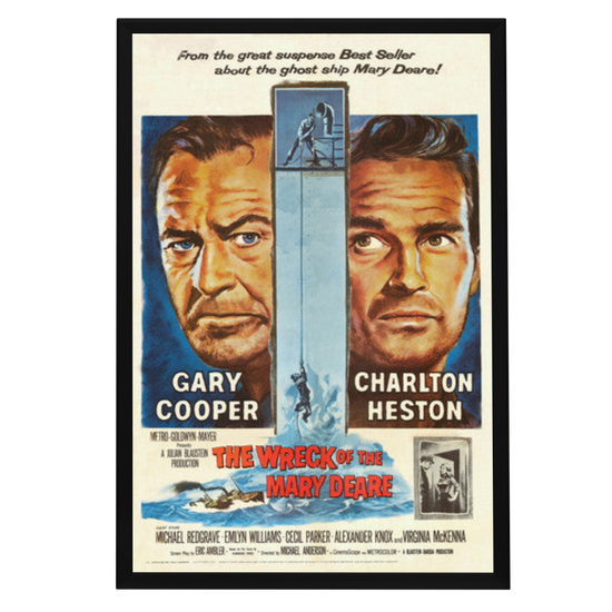 "Wreck of the Mary Deare" (1959) Framed Movie Poster