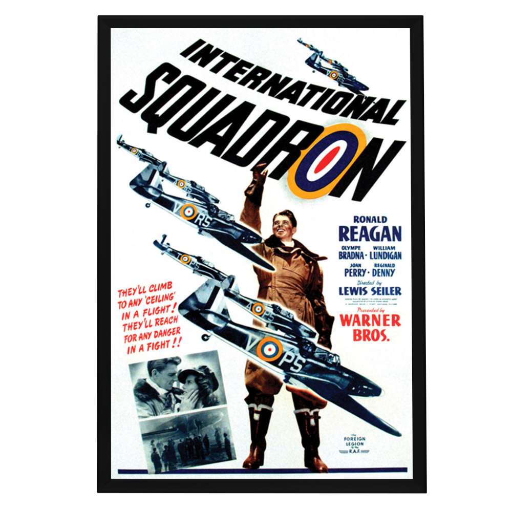 "International Squadron" (1941) Framed Movie Poster