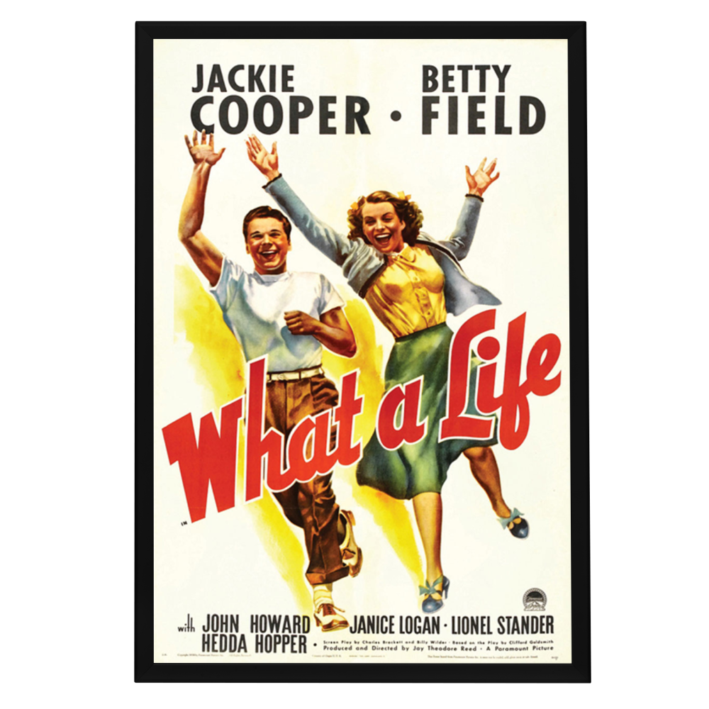 "What A Life" (1939) Framed Movie Poster