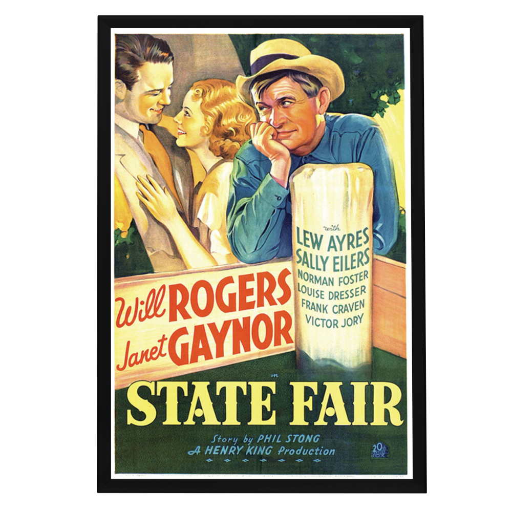 "State Fair" (1933) Framed Movie Poster