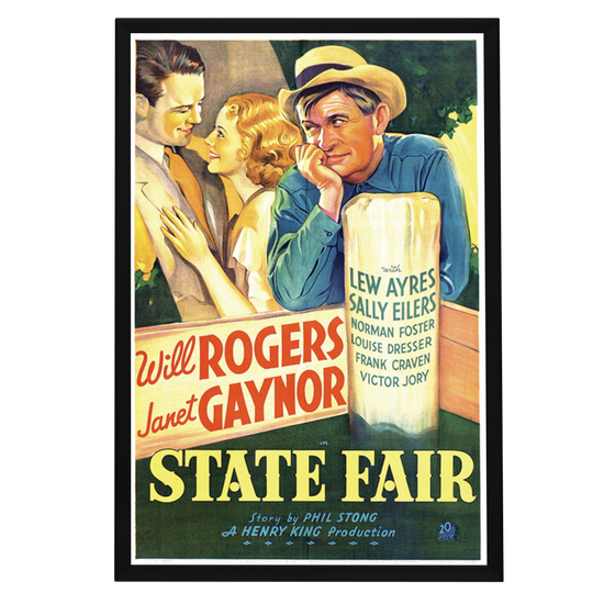 "State Fair" (1933) Framed Movie Poster