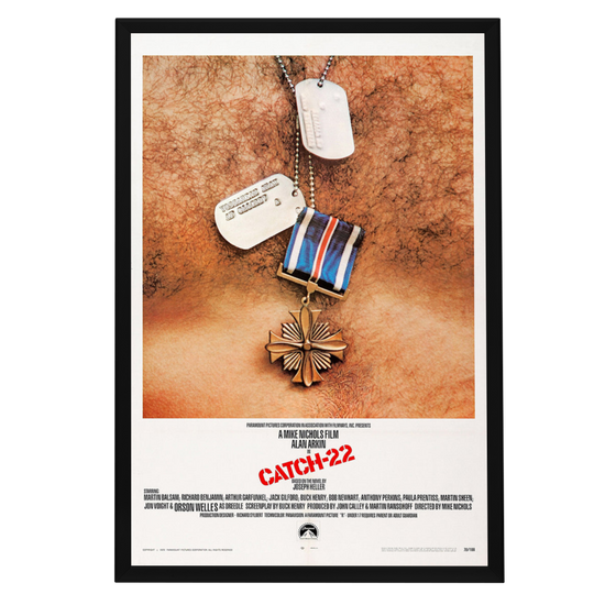 "Catch-22" (1970) Framed Movie Poster