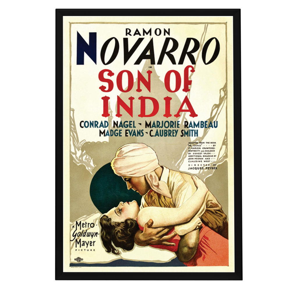 "Son Of India" (1931) Framed Movie Poster