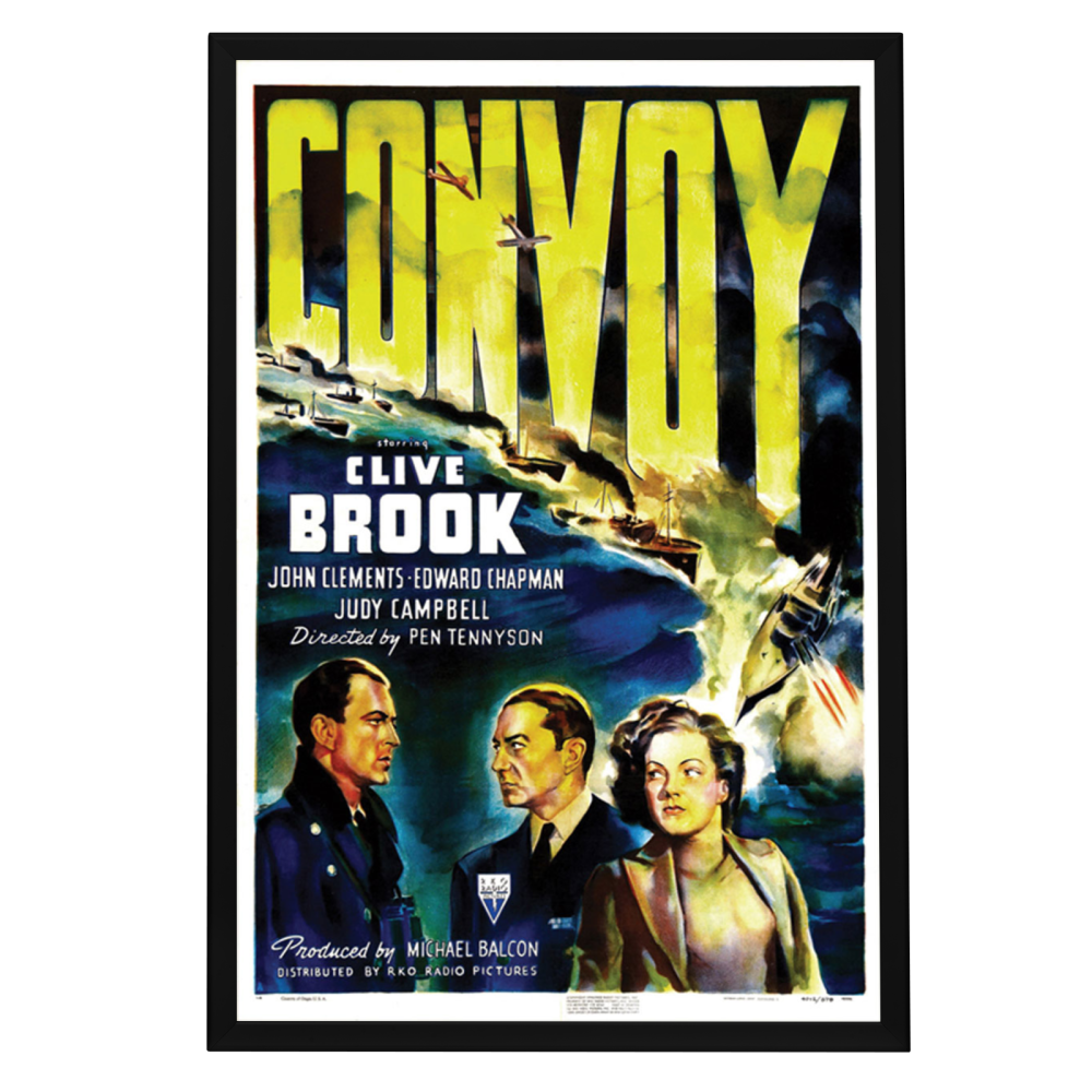 "Convoy" (1940) Framed Movie Poster