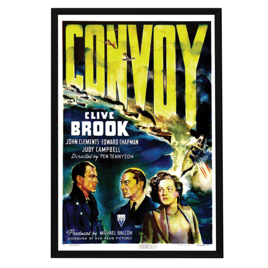 "Convoy" (1940) Framed Movie Poster