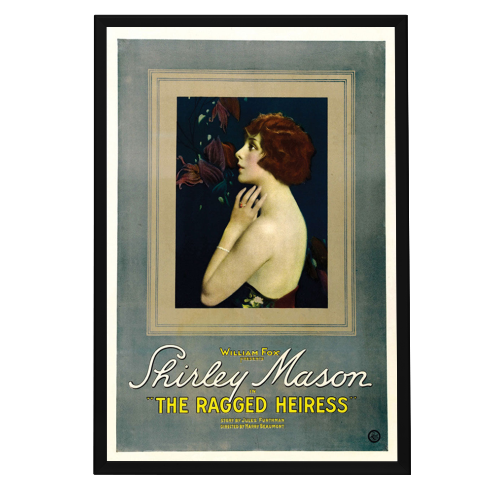 "Ragged Heiress" (1922) Framed Movie Poster