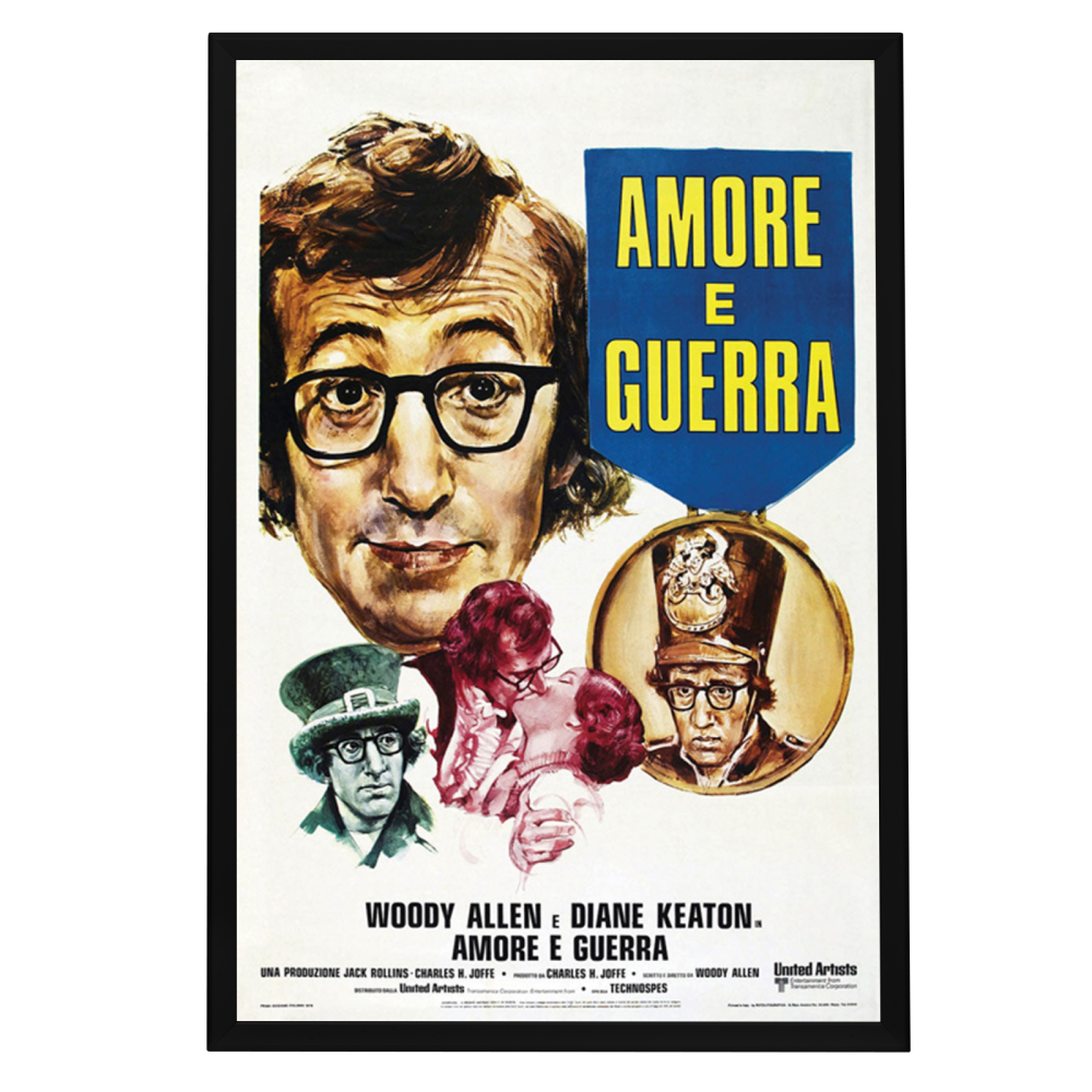 "Love And Death" (1975) Framed Movie Poster