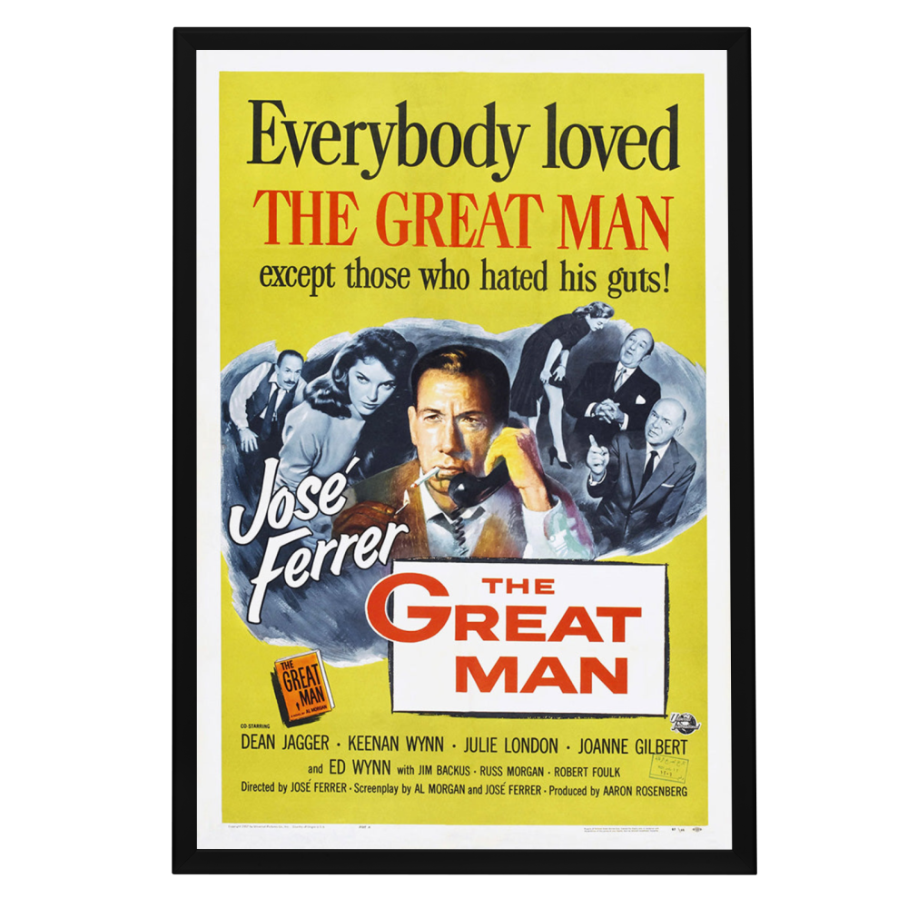 "Great Man" (1956) Framed Movie Poster