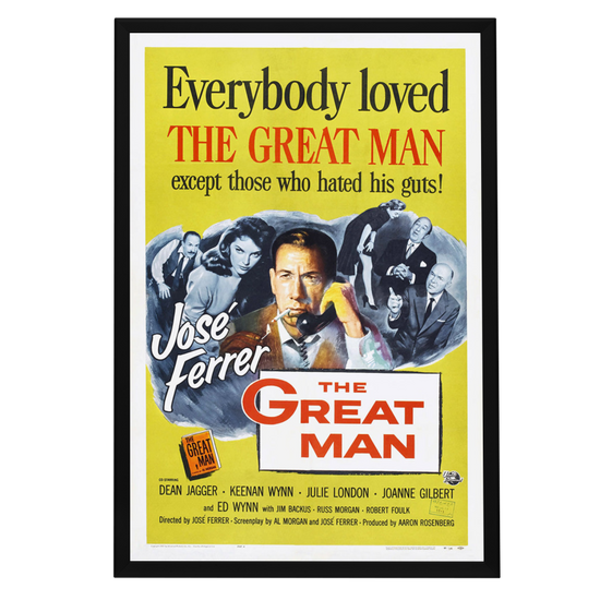 "Great Man" (1956) Framed Movie Poster