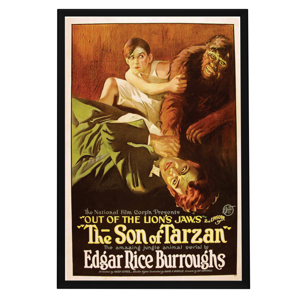 "Son Of Tarzan" (1920) Framed Movie Poster