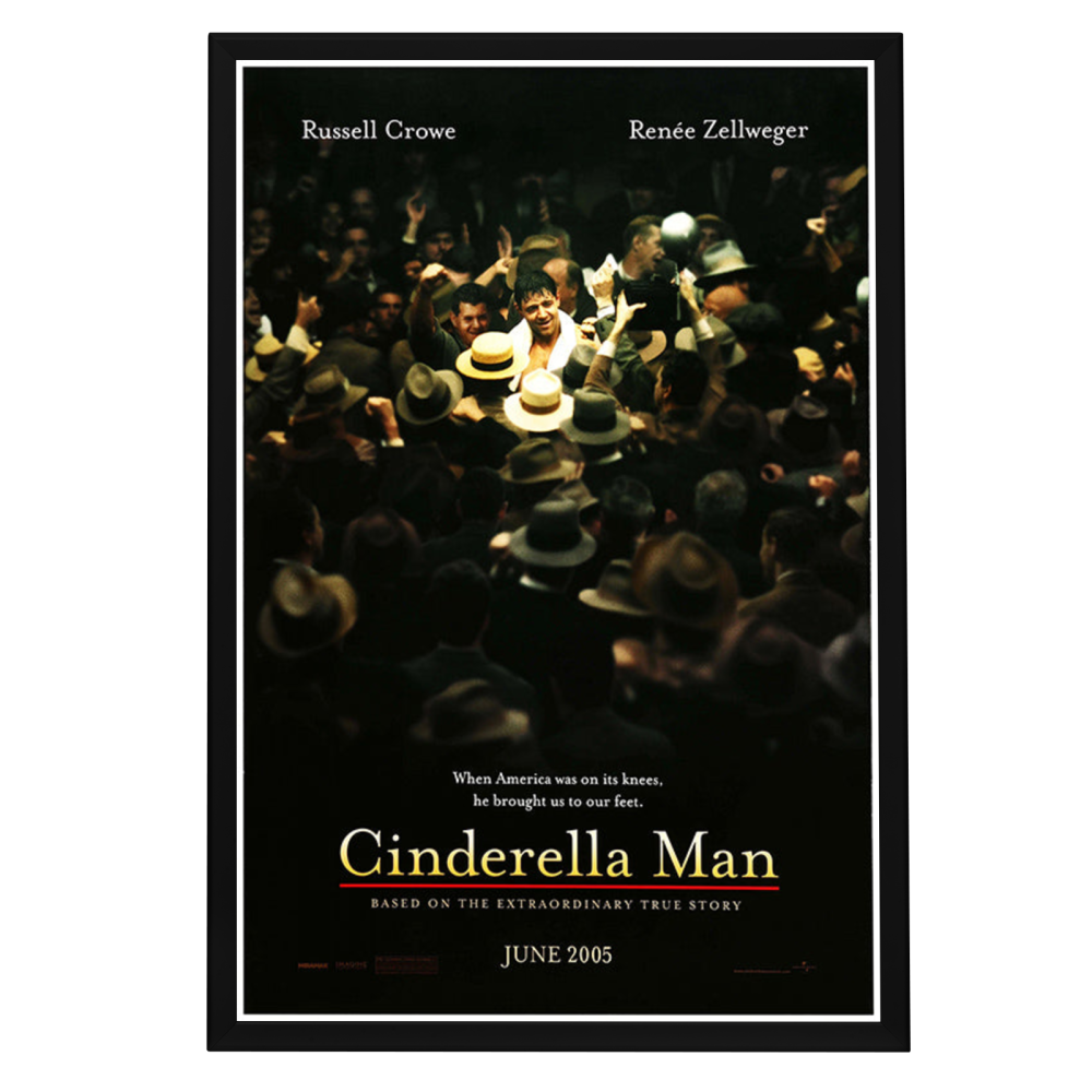 "Cinderella Man" (2005) Framed Movie Poster