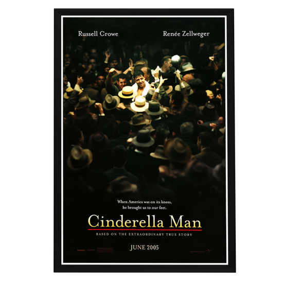 "Cinderella Man" (2005) Framed Movie Poster