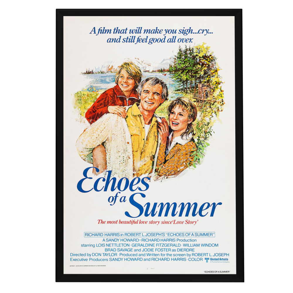 "Echoes Of A Summer" (1976) Framed Movie Poster