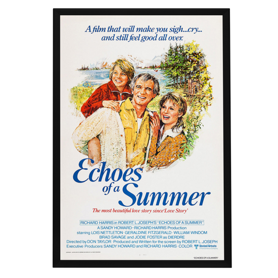 "Echoes Of A Summer" (1976) Framed Movie Poster