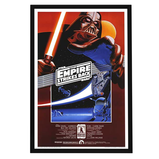"Star Wars: Episode V - The Empire Strikes Back" (1980) Framed Movie Poster