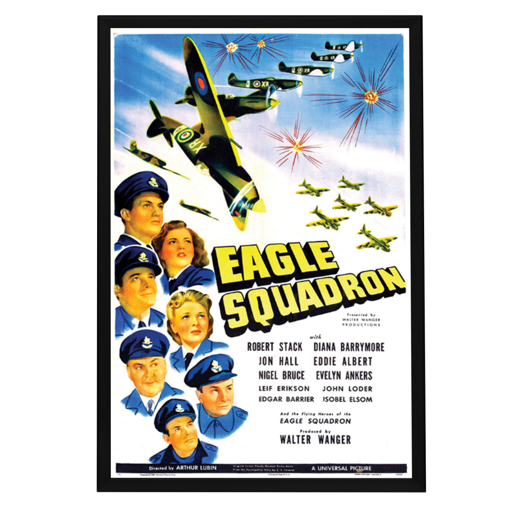 "Eagle Squadron" (1942) Framed Movie Poster