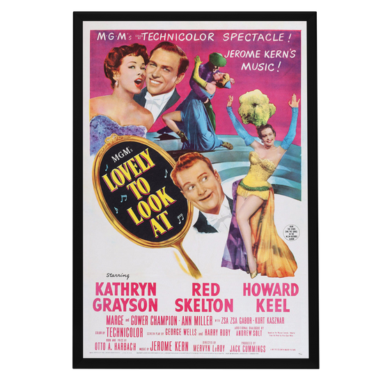 "Lovely To Look At" (1952) Framed Movie Poster