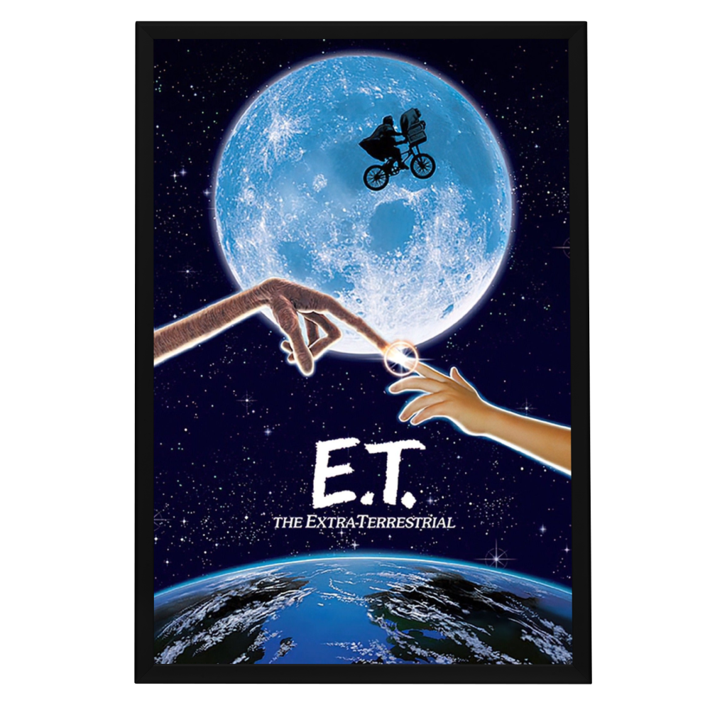 "E.T. The Extra-Terrestrial" (1982) Framed Movie Poster