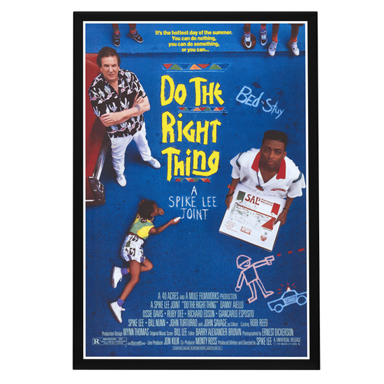 "Do the Right Thing" (1989) Framed Movie Poster