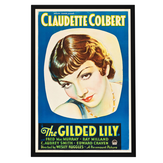 "Gilded Lily" (1935) Framed Movie Poster