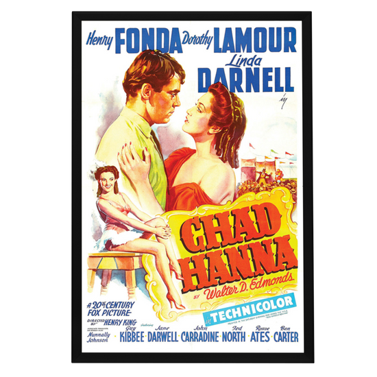 "Chad Hanna" (1940) Framed Movie Poster