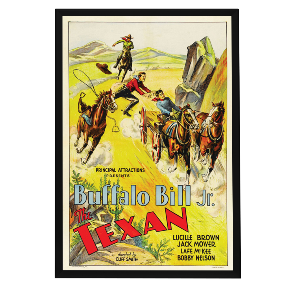 "Texan" (1932) Framed Movie Poster