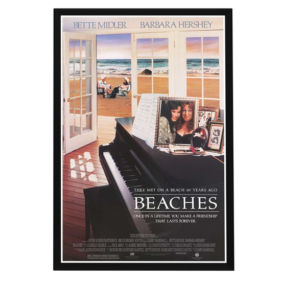 "Beaches" Framed Movie Poster