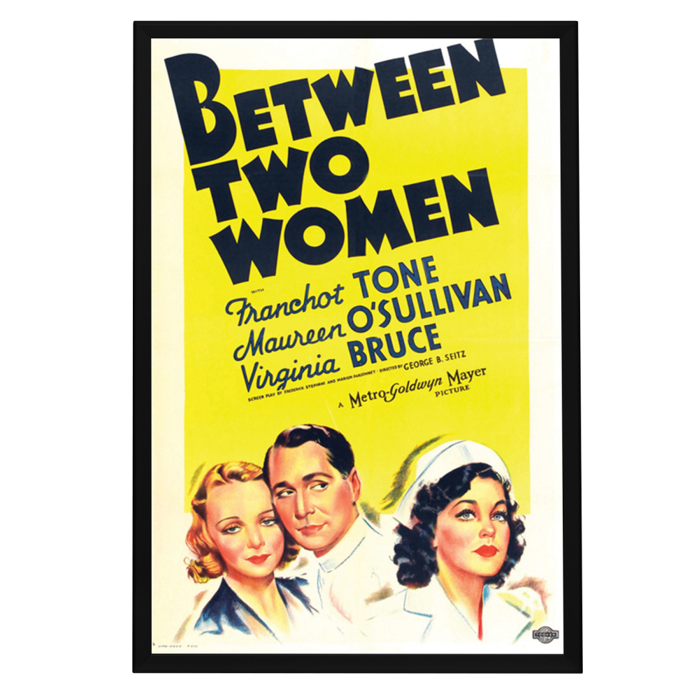 "Between Two Women" (1937) Framed Movie Poster