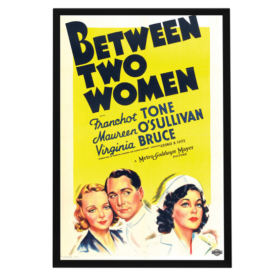 "Between Two Women" (1937) Framed Movie Poster