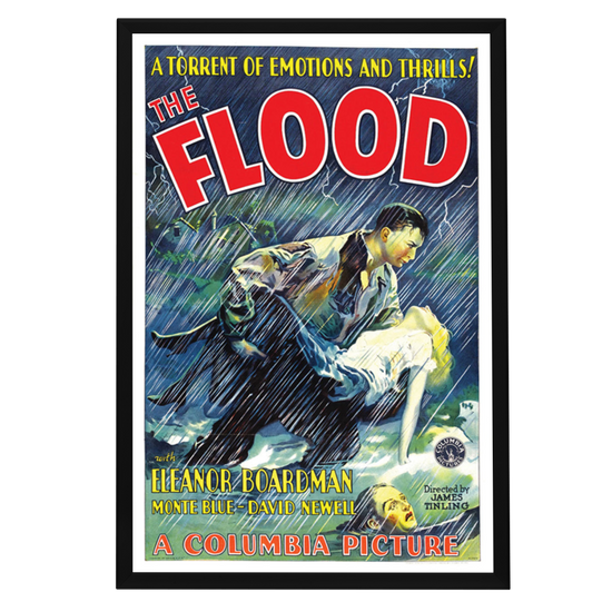 "Flood" (1931) Framed Movie Poster