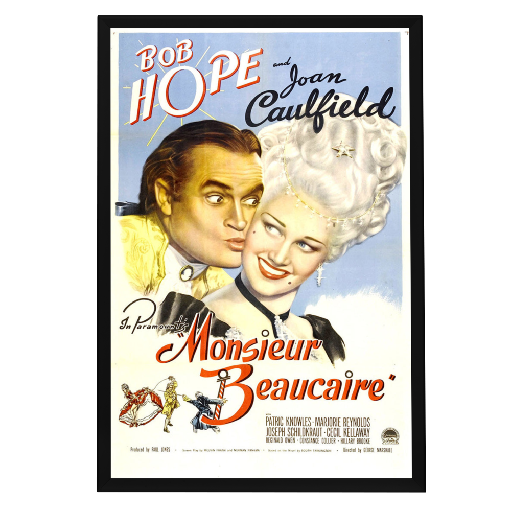 "Monsieur Beaucaire" (1946) Framed Movie Poster