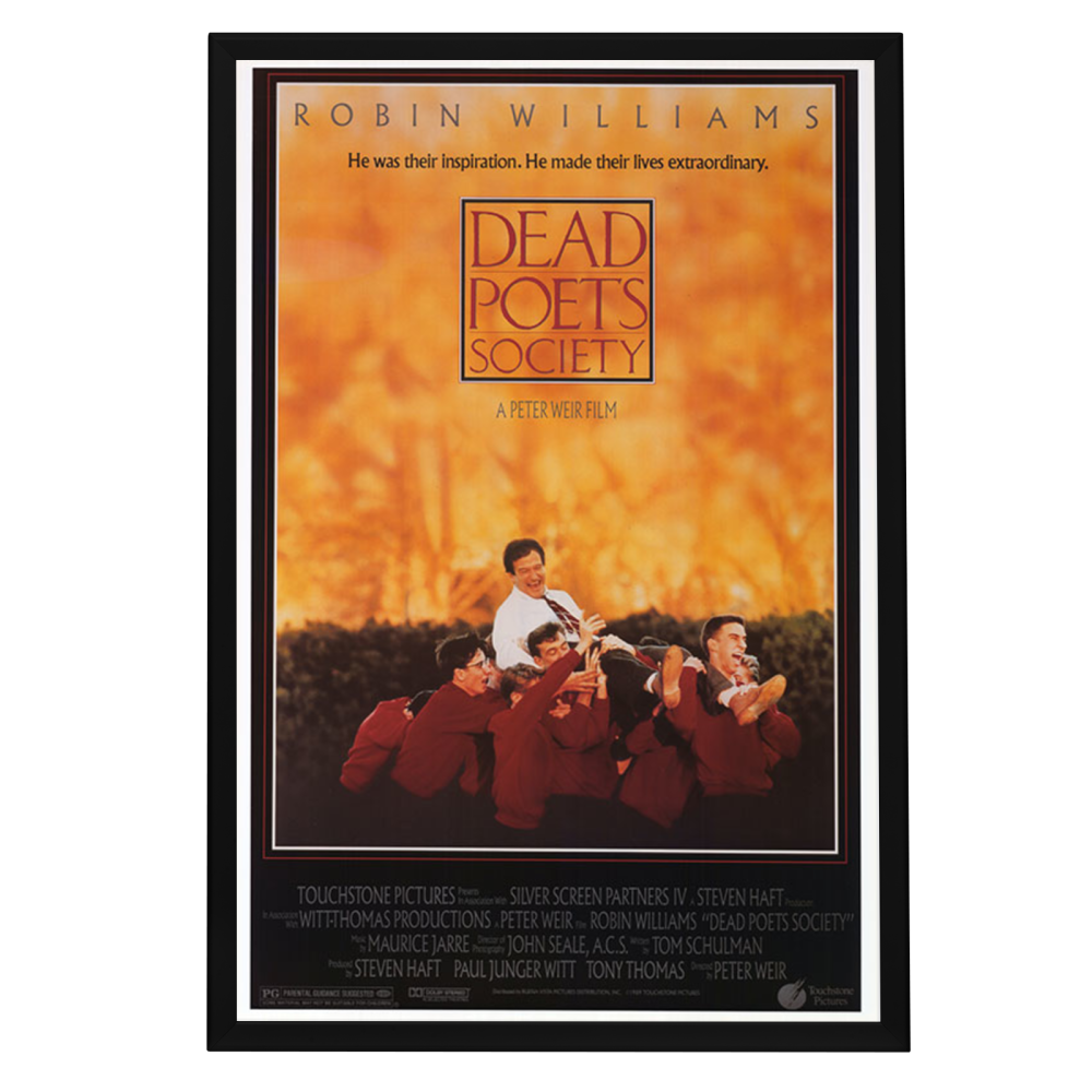 "Dead Poets Society" (1989) Framed Movie Poster