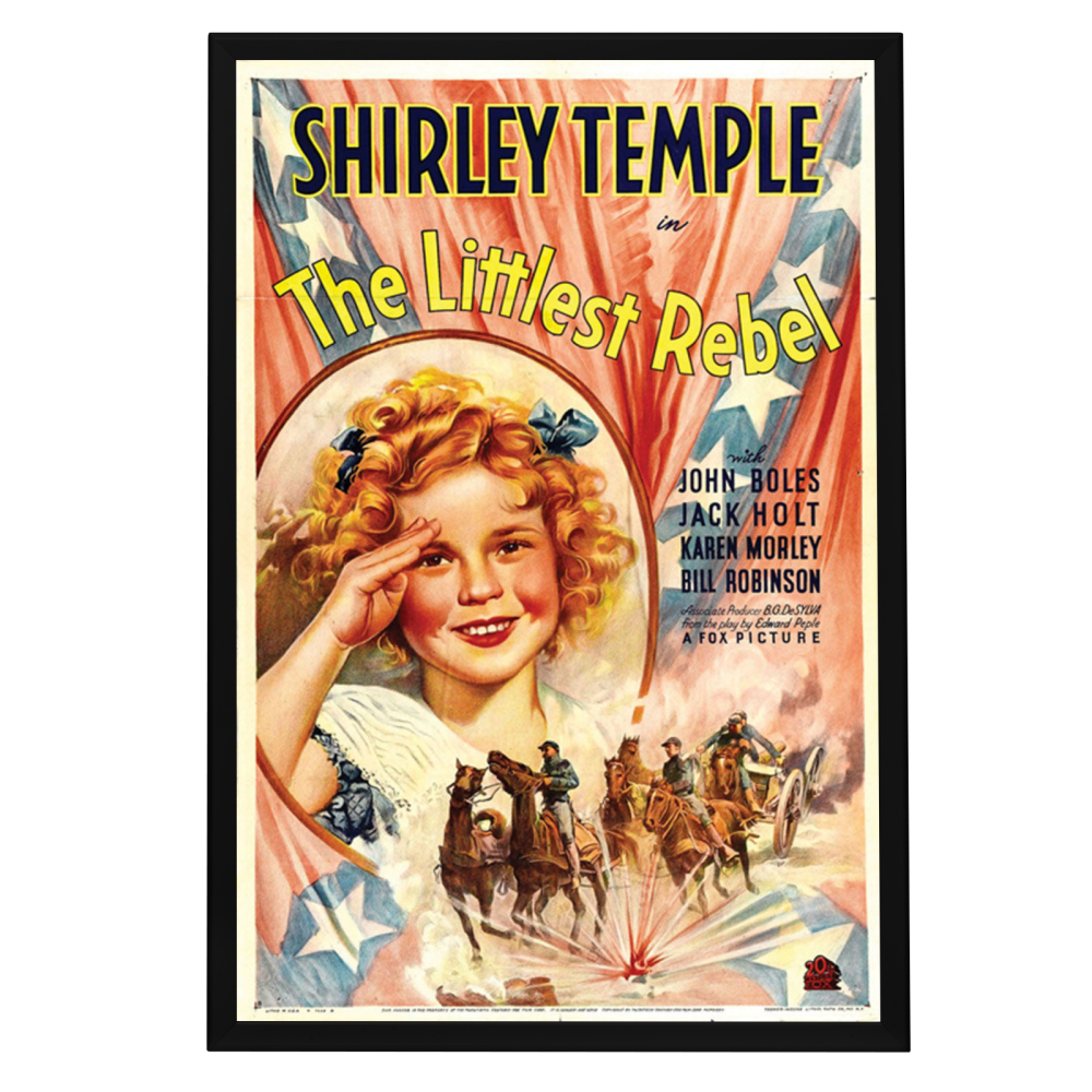 "Littlest Rebel" (1935) Framed Movie Poster