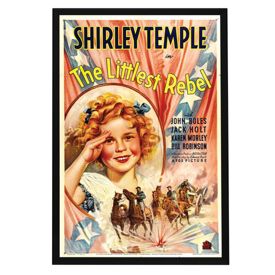 "Littlest Rebel" (1935) Framed Movie Poster