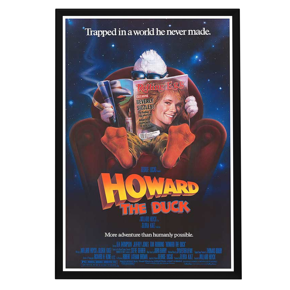 "Howard the Duck" (1986) Framed Movie Poster