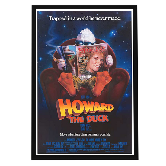 "Howard the Duck" (1986) Framed Movie Poster