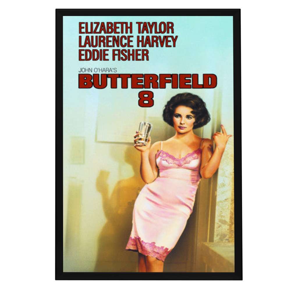 "Butterfield 8" (1960) Framed Movie Poster