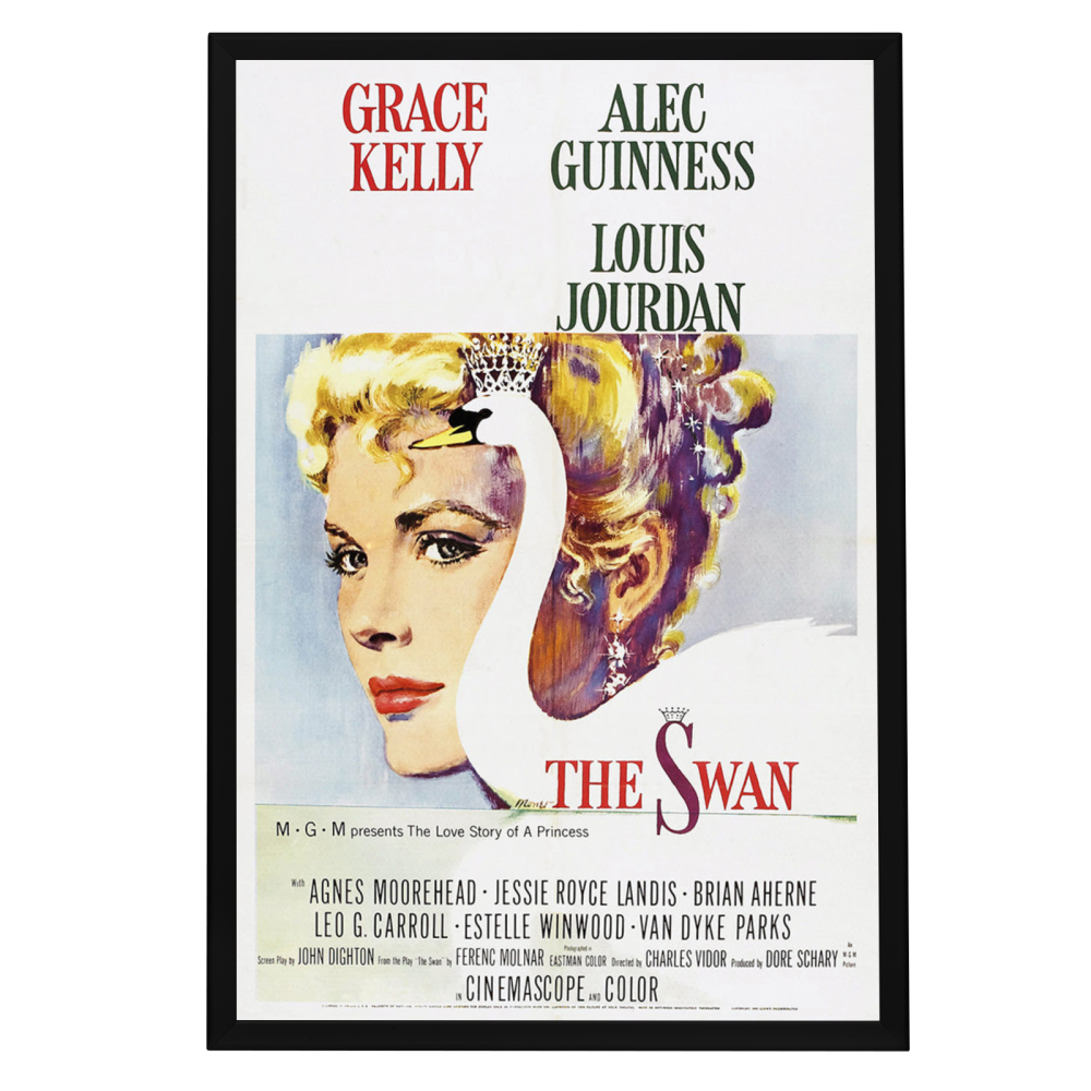 "Swan" (1956) Framed Movie Poster