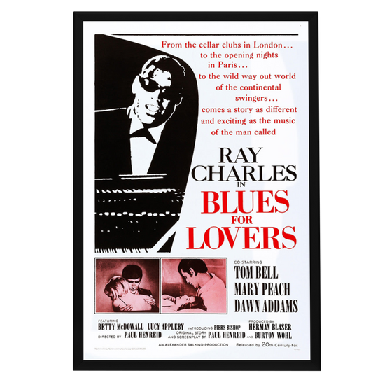 "Blues For Lovers" (1965) Framed Movie Poster
